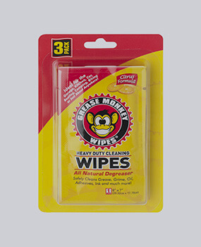 Wipes in blister
