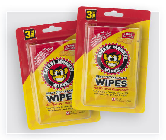Monkey Wipes Blister Package