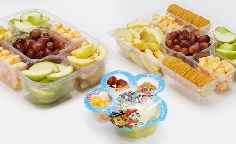 Food packaging trays